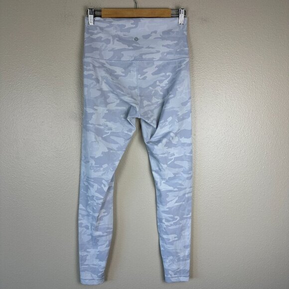 Lululemon Wunder Under High-Rise Tight 28" Athletic Leggings Camo Size 10 - Picture 3 of 4